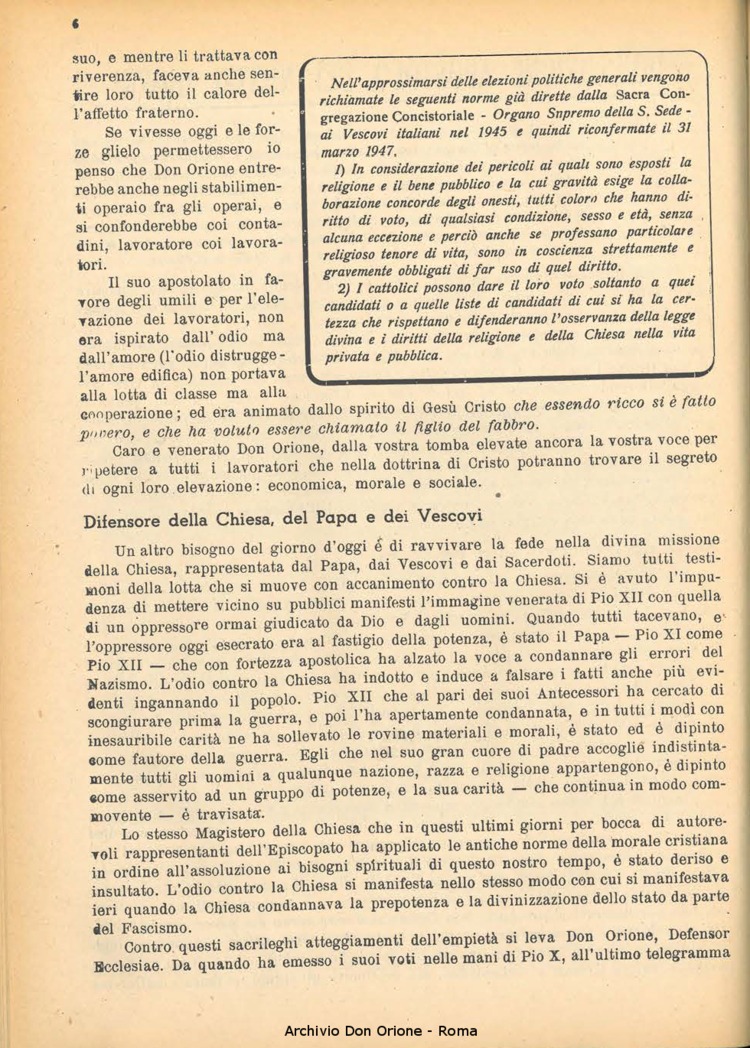 La piccola Opera della Divina Provvidenza, 43, 04, 01-04-1948, pagina 6