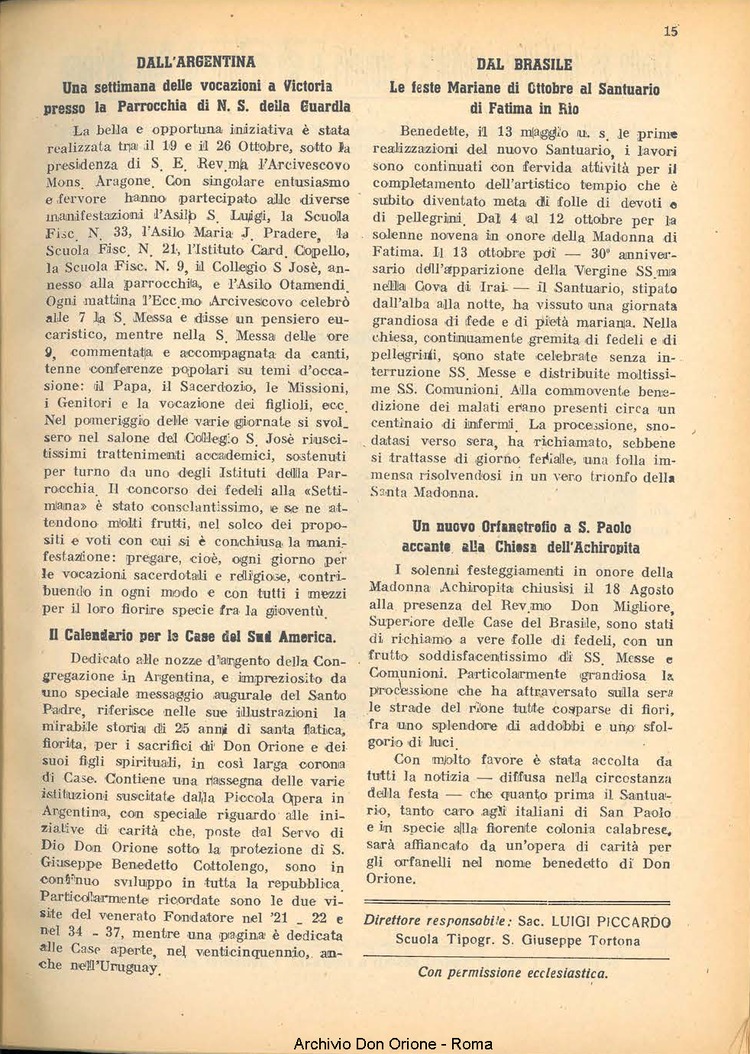 La piccola Opera della Divina Provvidenza, 43, 04, 01-04-1948, pagina 15