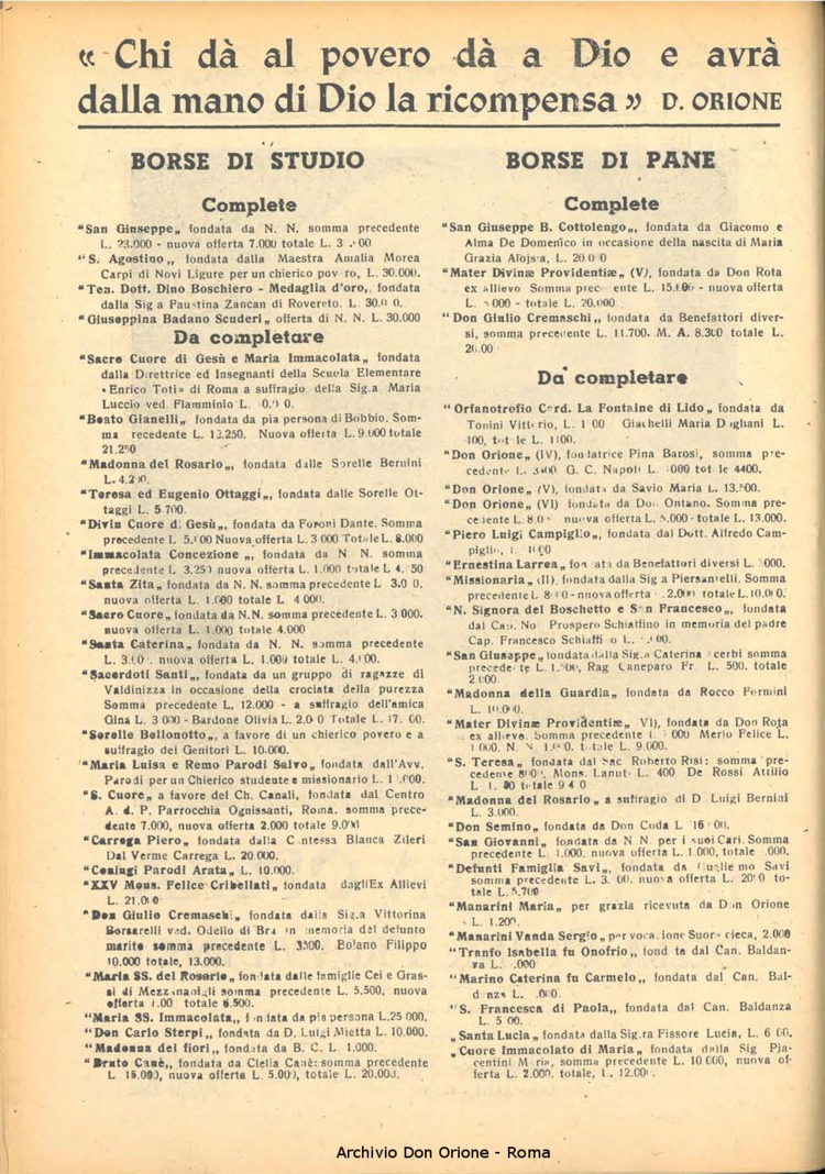 La piccola Opera della Divina Provvidenza, 43, 05, 01-05-1948, pagina 2