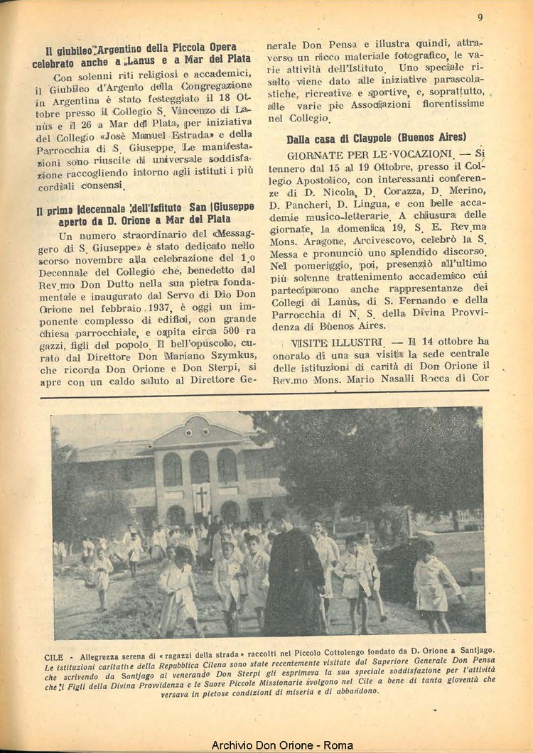 La piccola Opera della Divina Provvidenza, 43, 05, 01-05-1948, pagina 9
