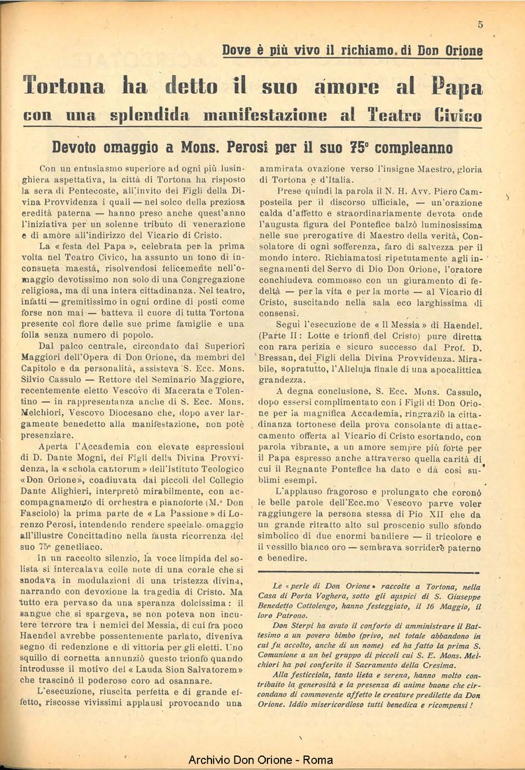 La piccola Opera della Divina Provvidenza, 43, 06, 01-06-1948, pagina 7