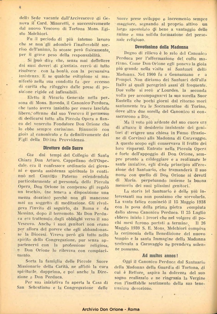 La piccola Opera della Divina Provvidenza, 43, 06, 01-06-1948, pagina 10