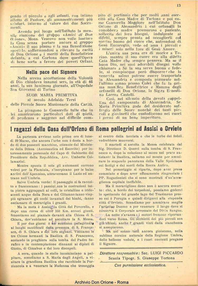 La piccola Opera della Divina Provvidenza, 43, 06, 01-06-1948, pagina 15