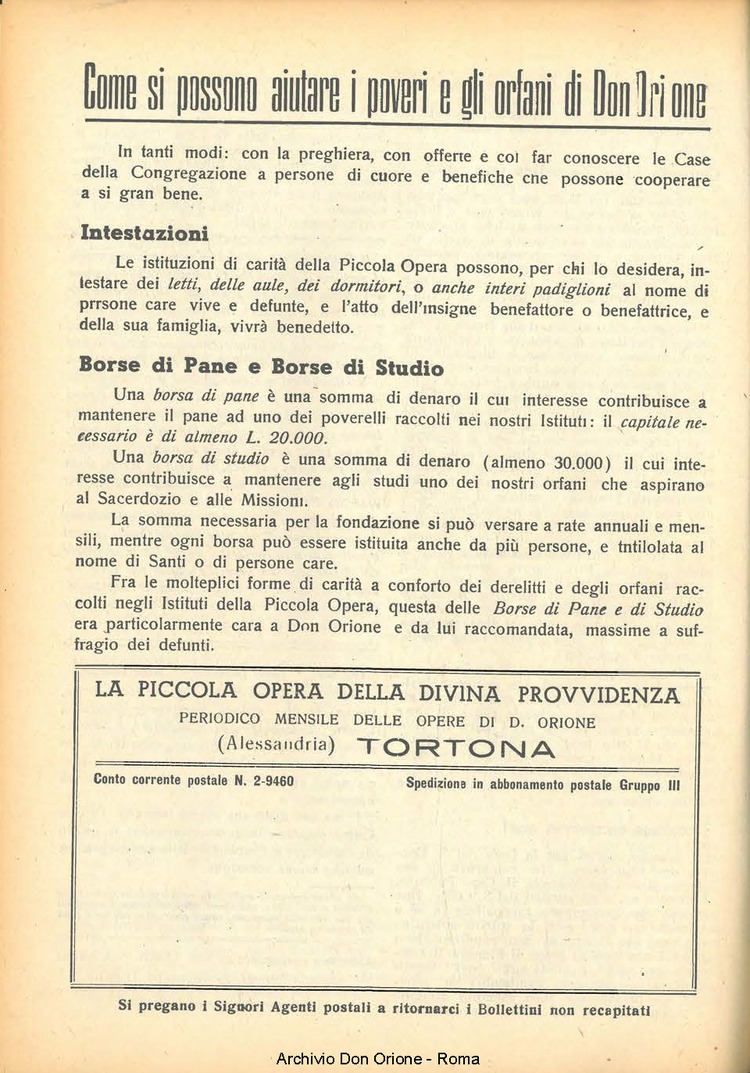 La piccola Opera della Divina Provvidenza, 43, 07, 01-07-1948, pagina 16