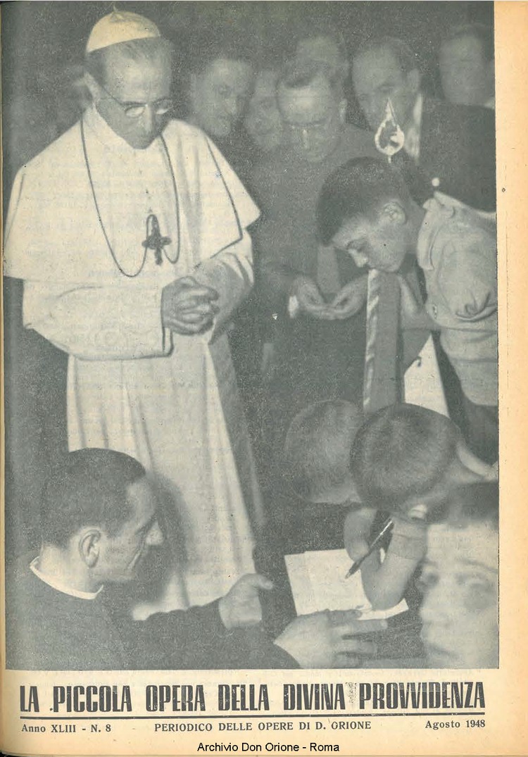 La piccola Opera della Divina Provvidenza, 43, 08, 01-08-1948, pagina 1
