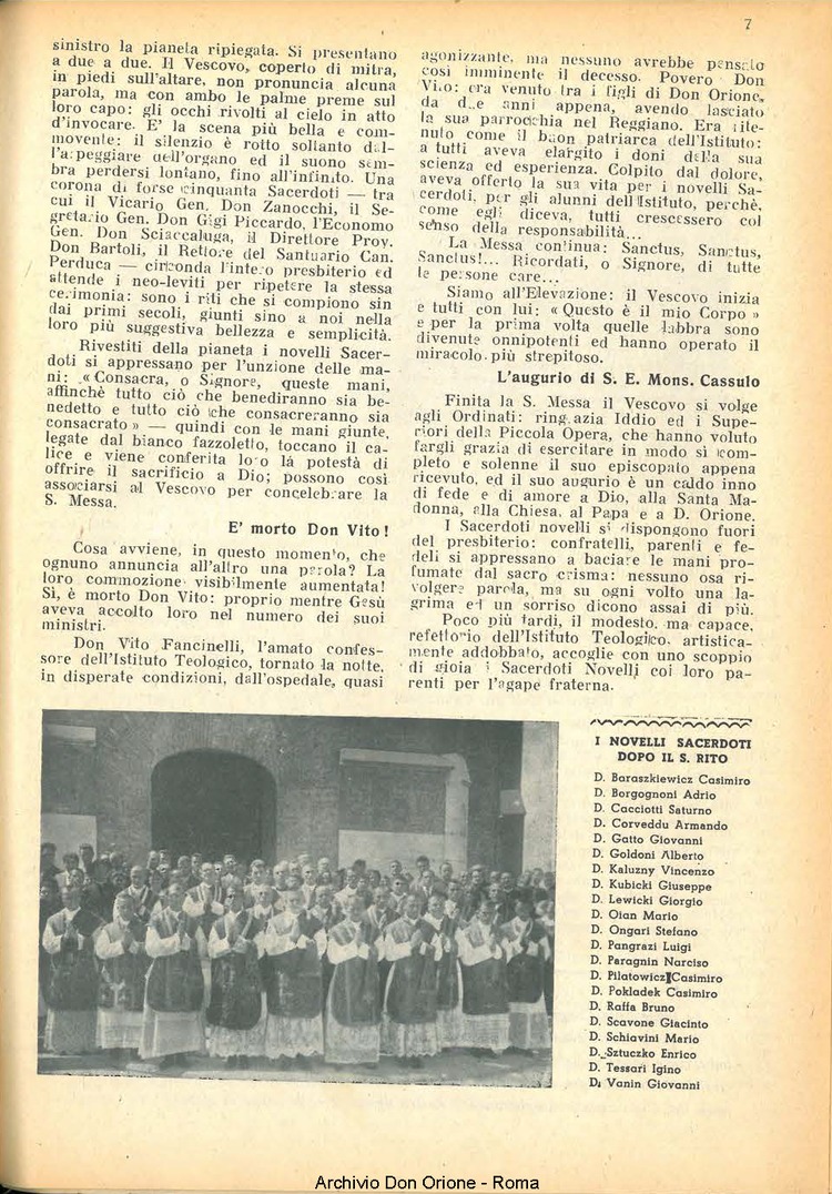 La piccola Opera della Divina Provvidenza, 43, 08, 01-08-1948, pagina 7