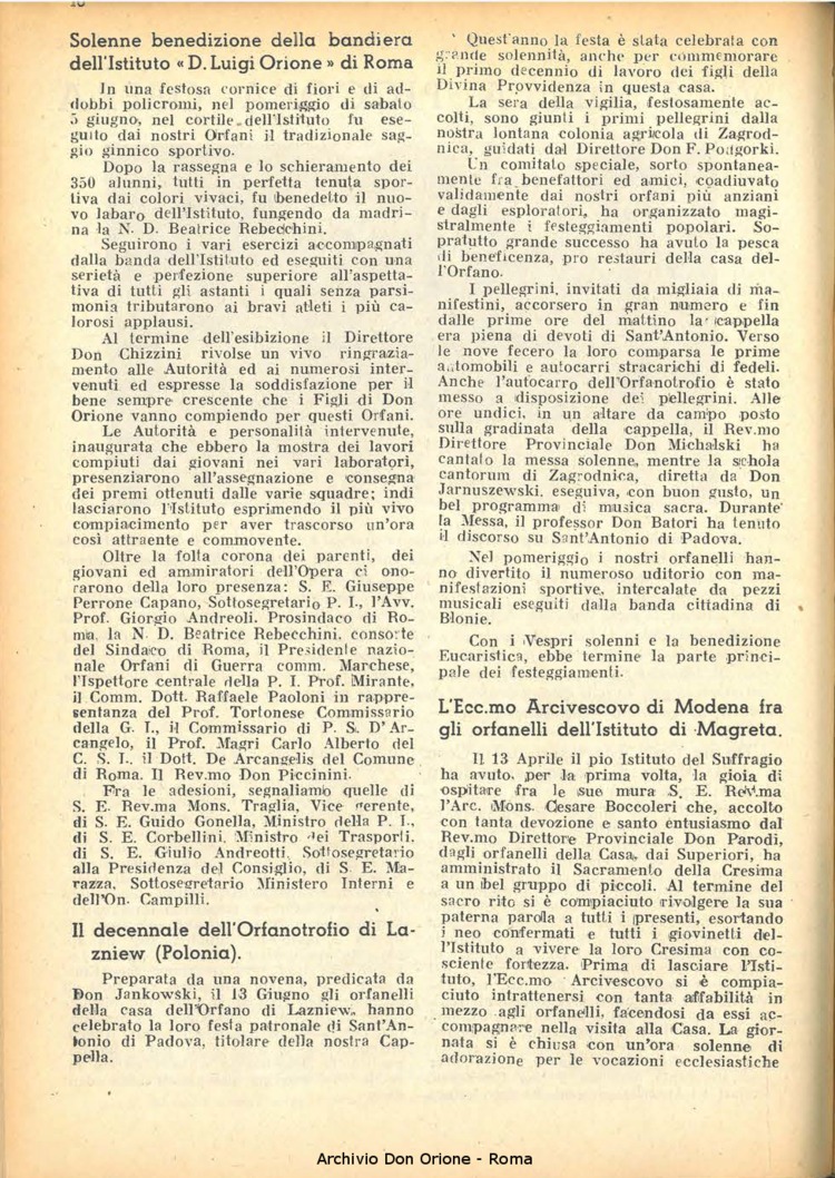 La piccola Opera della Divina Provvidenza, 43, 08, 01-08-1948, pagina 10