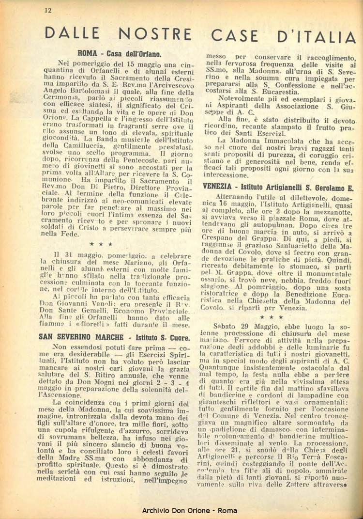 La piccola Opera della Divina Provvidenza, 43, 08, 01-08-1948, pagina 12
