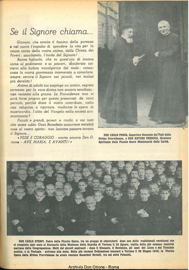 La piccola Opera della Divina Provvidenza, 43, 09, 01-09-1948, pagina 5