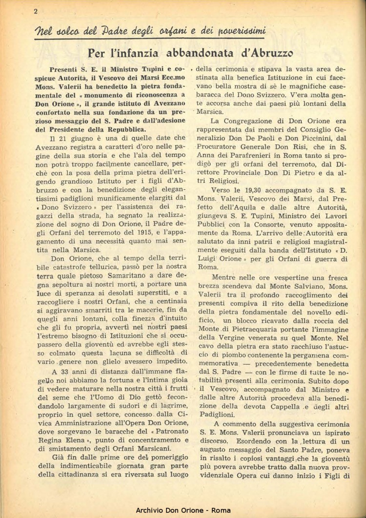 La piccola Opera della Divina Provvidenza, 43, 10, 01-10-1948, pagina 4