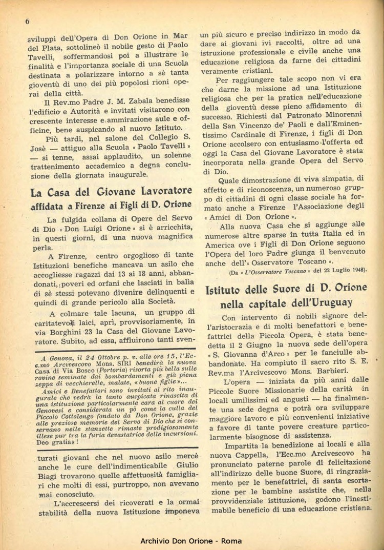 La piccola Opera della Divina Provvidenza, 43, 10, 01-10-1948, pagina 8