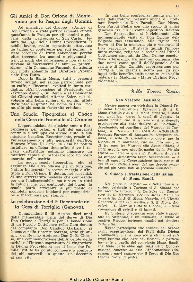 La piccola Opera della Divina Provvidenza, 43, 10, 01-10-1948, pagina 13