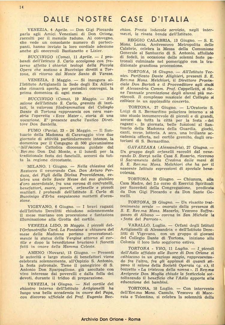 La piccola Opera della Divina Provvidenza, 43, 10, 01-10-1948, pagina 16