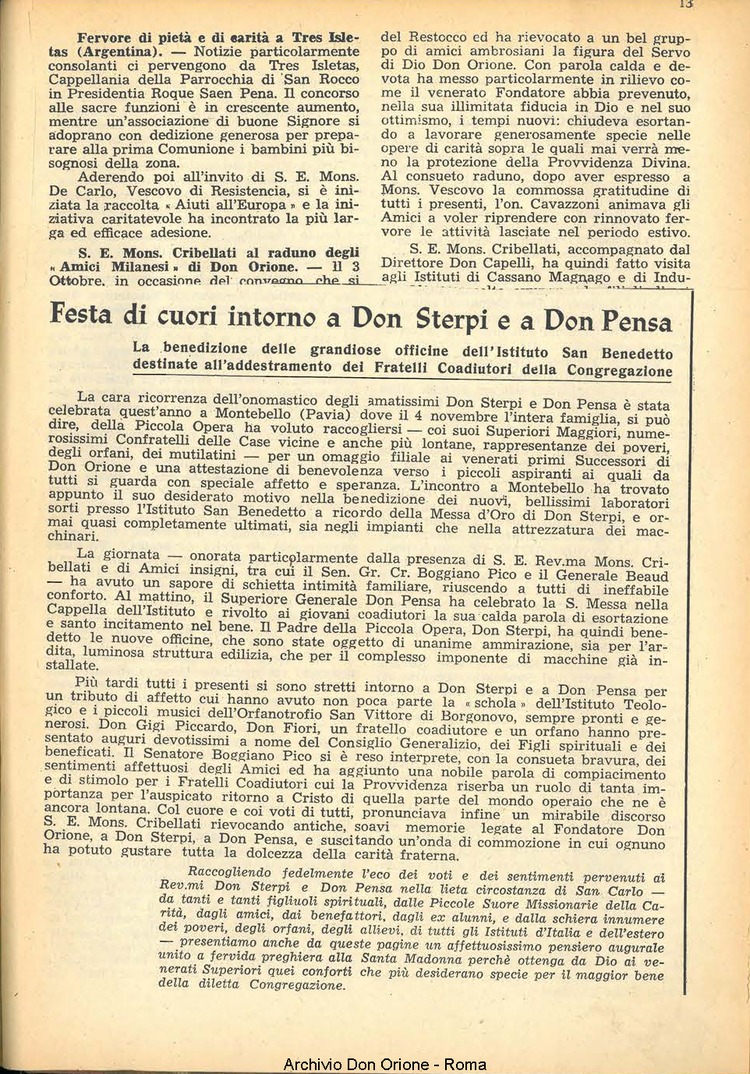 La piccola Opera della Divina Provvidenza, 43, 12, 01-12-1948, pagina 11