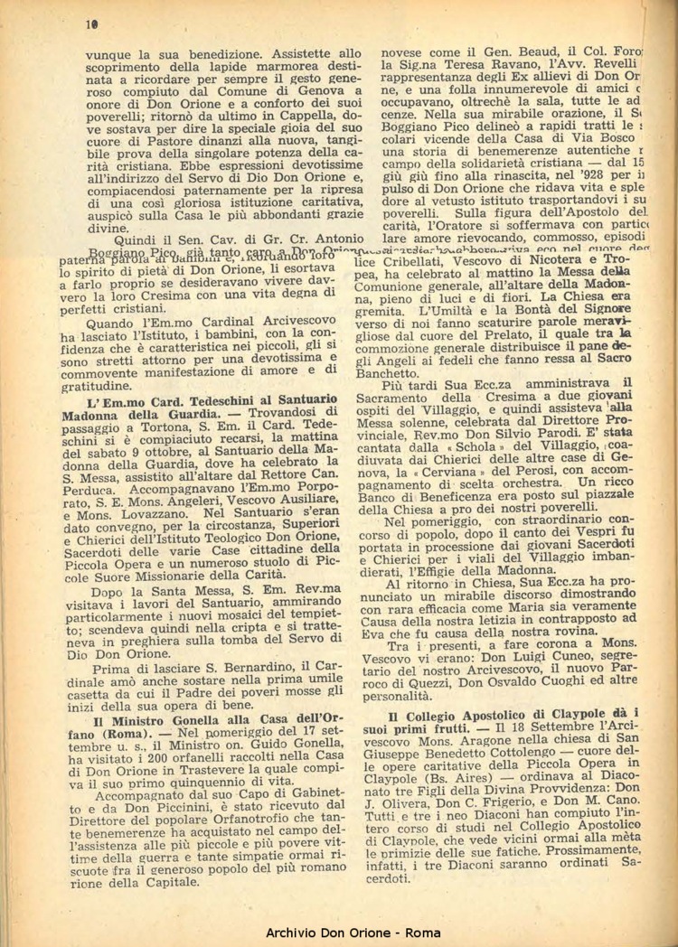 La piccola Opera della Divina Provvidenza, 43, 12, 01-12-1948, pagina 12