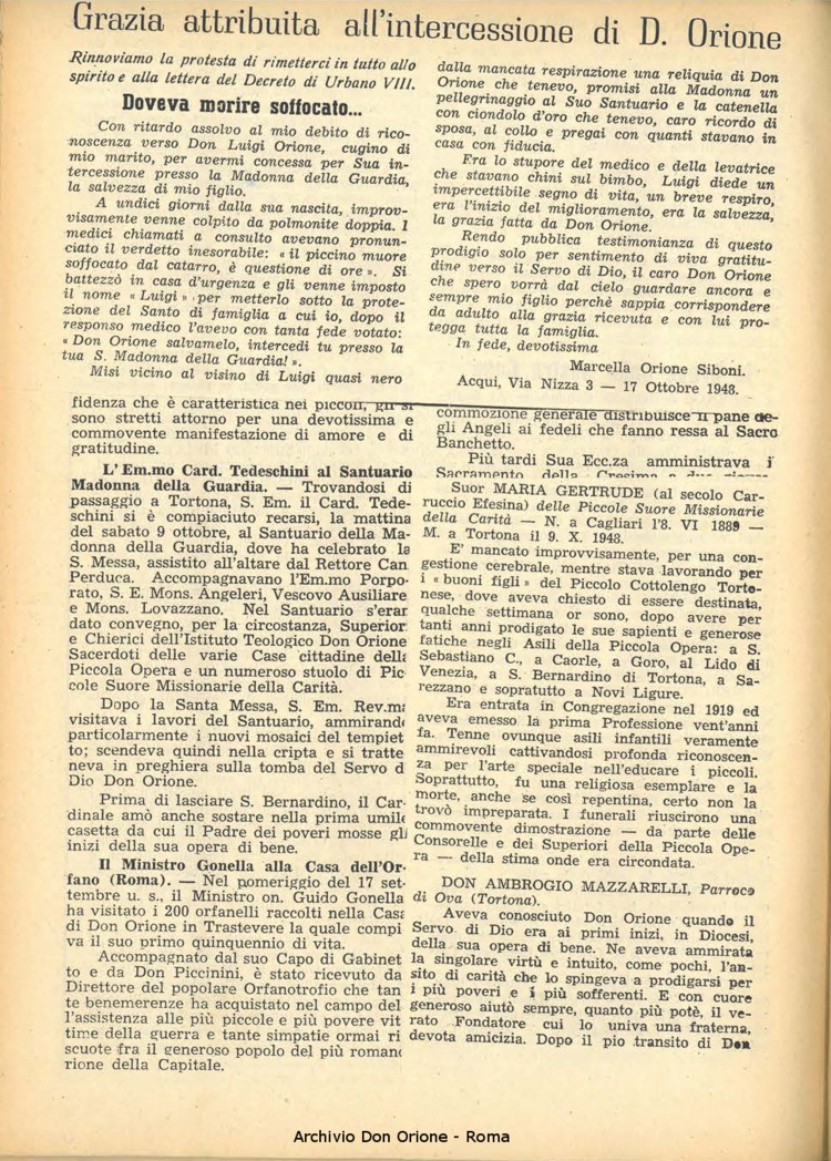 La piccola Opera della Divina Provvidenza, 43, 12, 01-12-1948, pagina 14