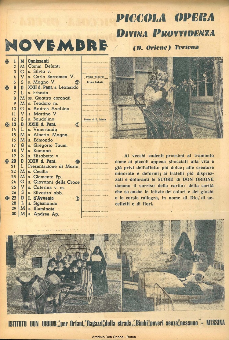 La piccola Opera della Divina Provvidenza, 43, 12, 01-12-1948 calendario, pagina 11