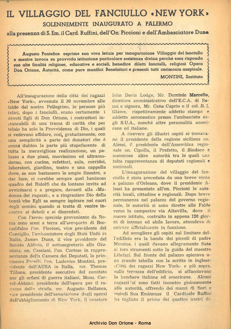La piccola Opera della Divina Provvidenza, 44, 01, 01-01-1949, pagina 4