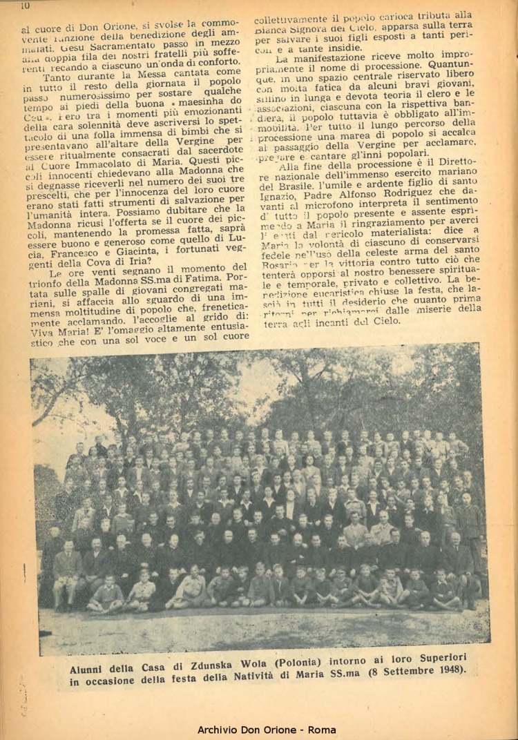 La piccola Opera della Divina Provvidenza, 44, 01, 01-01-1949, pagina 10