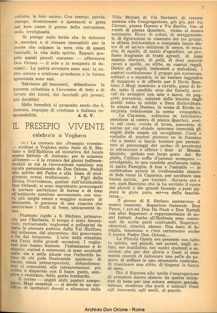 La piccola Opera della Divina Provvidenza, 44, 02, 01-02-1949, pagina 7