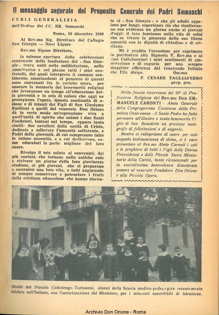 La piccola Opera della Divina Provvidenza, 44, 02, 01-02-1949, pagina 11