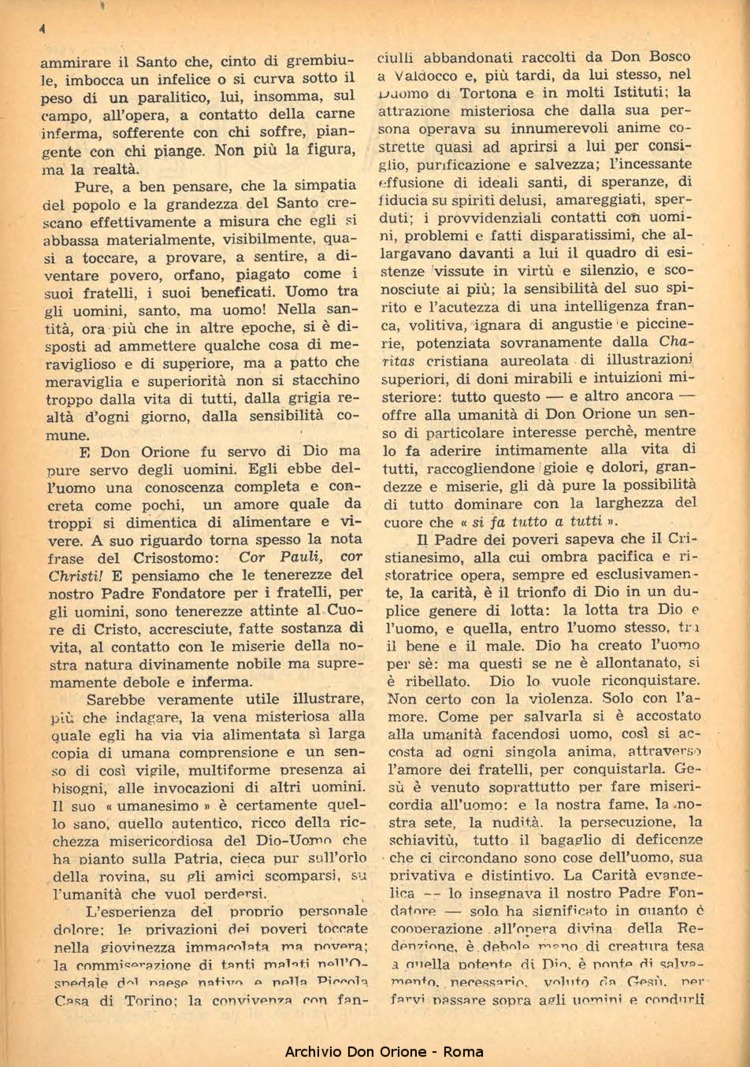 La piccola Opera della Divina Provvidenza, 44, 03, 01-03-1949, pagina 4