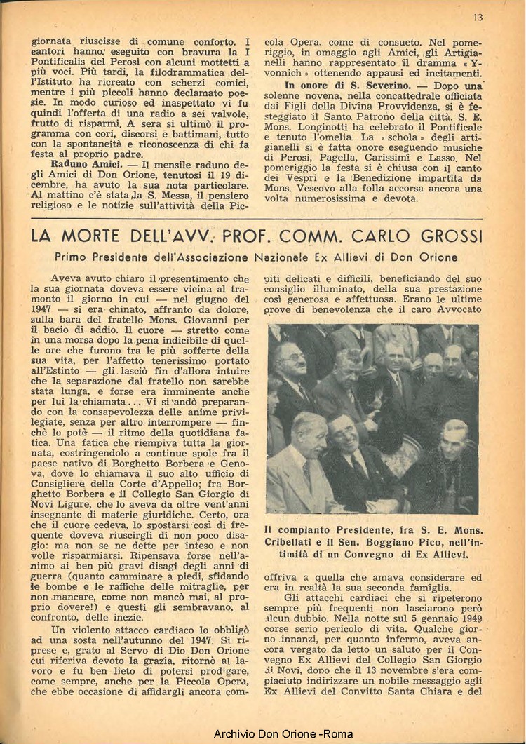 La piccola Opera della Divina Provvidenza, 44, 03, 01-03-1949, pagina 13