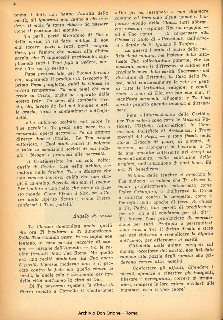 La piccola Opera della Divina Provvidenza, 44, 04, 01-04-1949, pagina 6