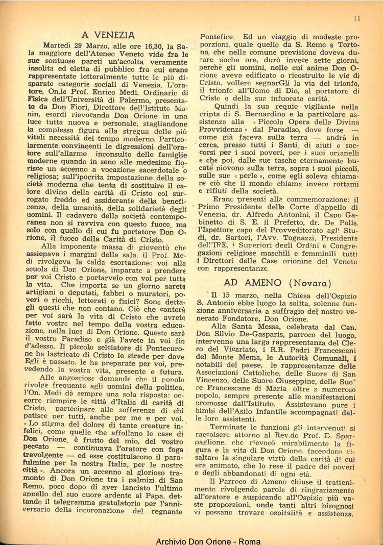 La piccola Opera della Divina Provvidenza, 44, 05, 01-05-1949, pagina 11