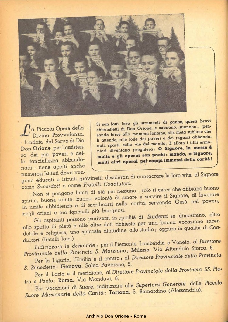 La piccola Opera della Divina Provvidenza, 44, 07, 01-07-1949, pagina 2