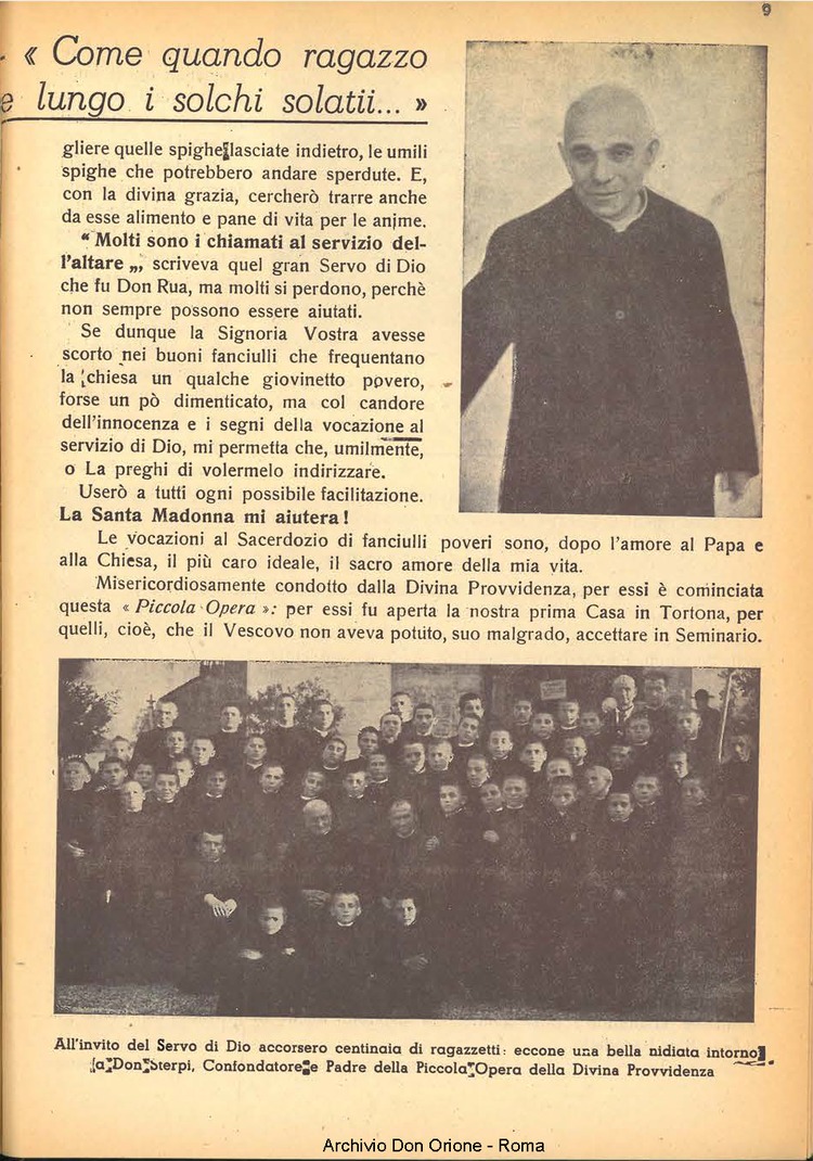 La piccola Opera della Divina Provvidenza, 44, 07, 01-07-1949, pagina 9