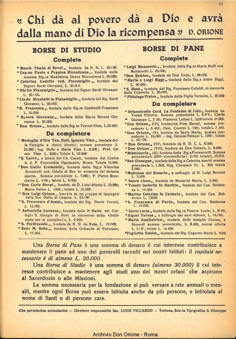 La piccola Opera della Divina Provvidenza, 44, 07, 01-07-1949, pagina 15