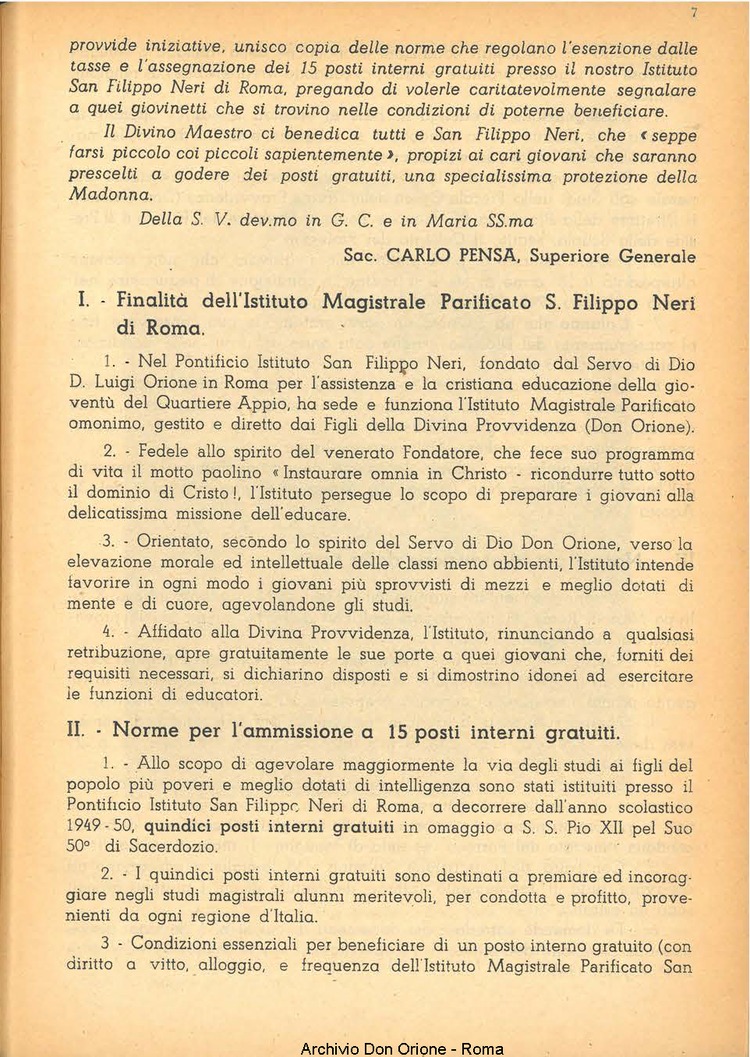 La piccola Opera della Divina Provvidenza, 44, 08, 01-08-1949, pagina 7