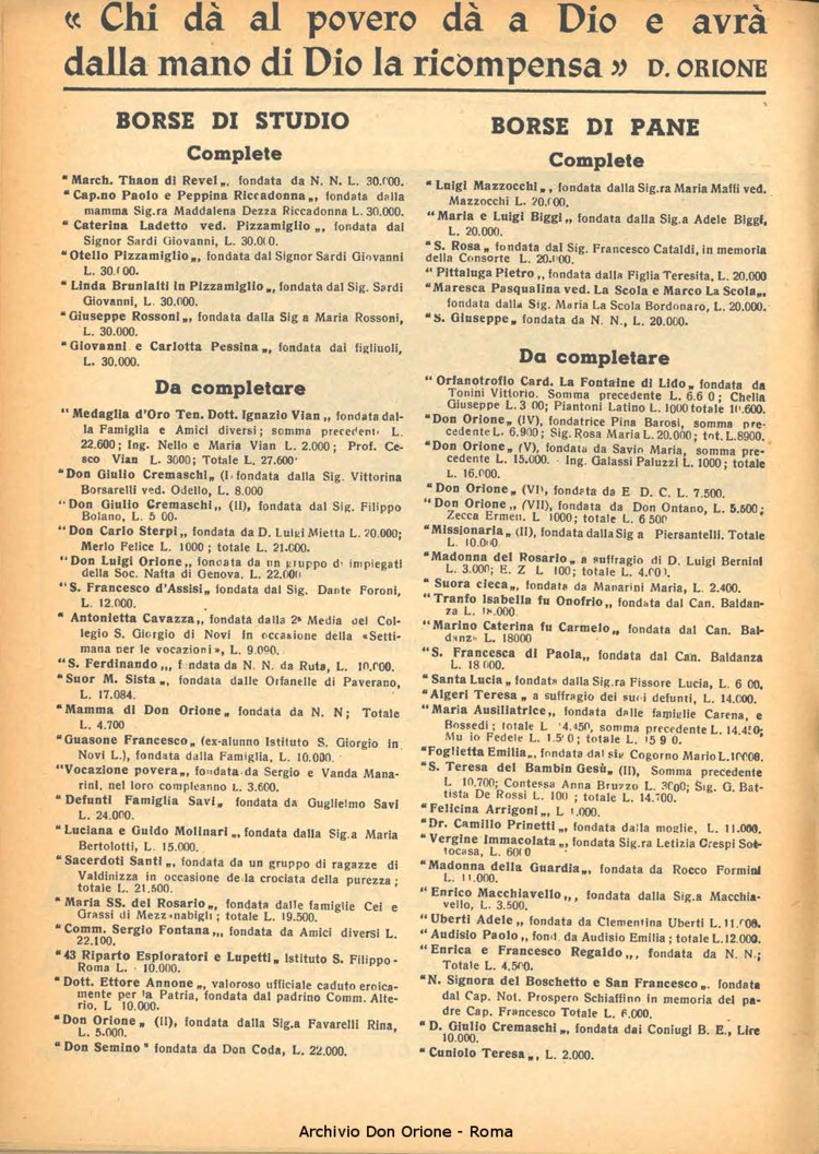 La piccola Opera della Divina Provvidenza, 44, 09, 01-09-1949, pagina 2