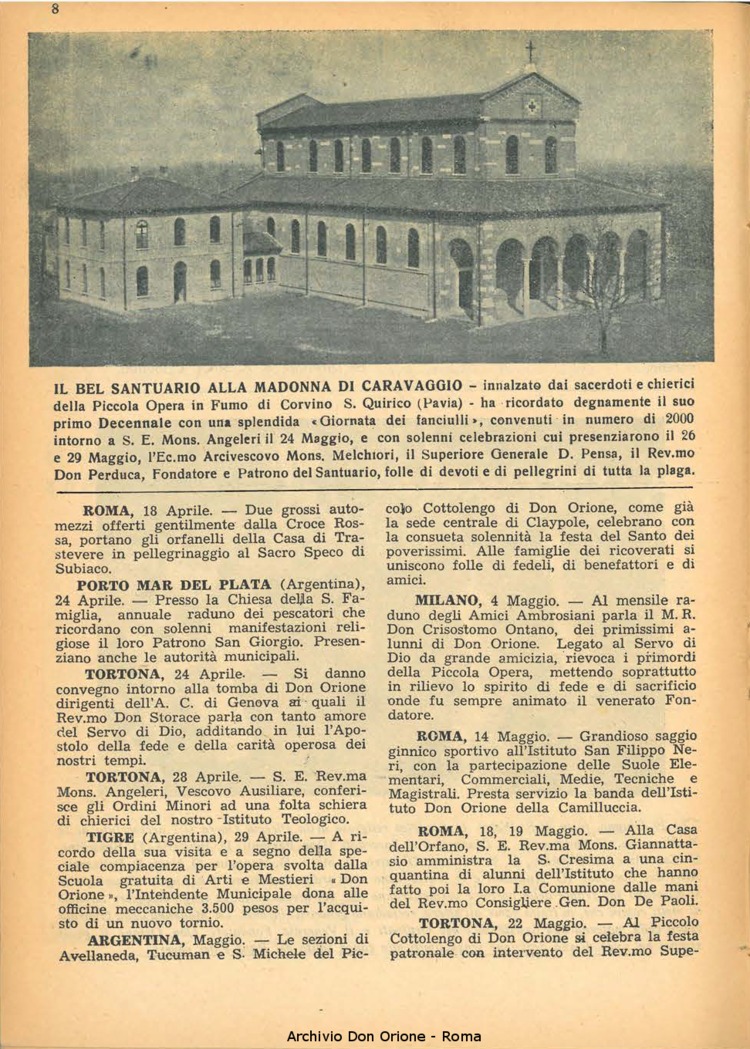 La piccola Opera della Divina Provvidenza, 44, 09, 01-09-1949, pagina 8