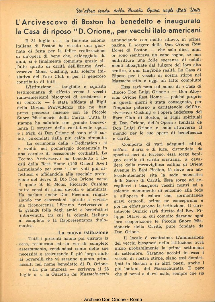 La piccola Opera della Divina Provvidenza, 44, 10, 01-10-1949, pagina 9