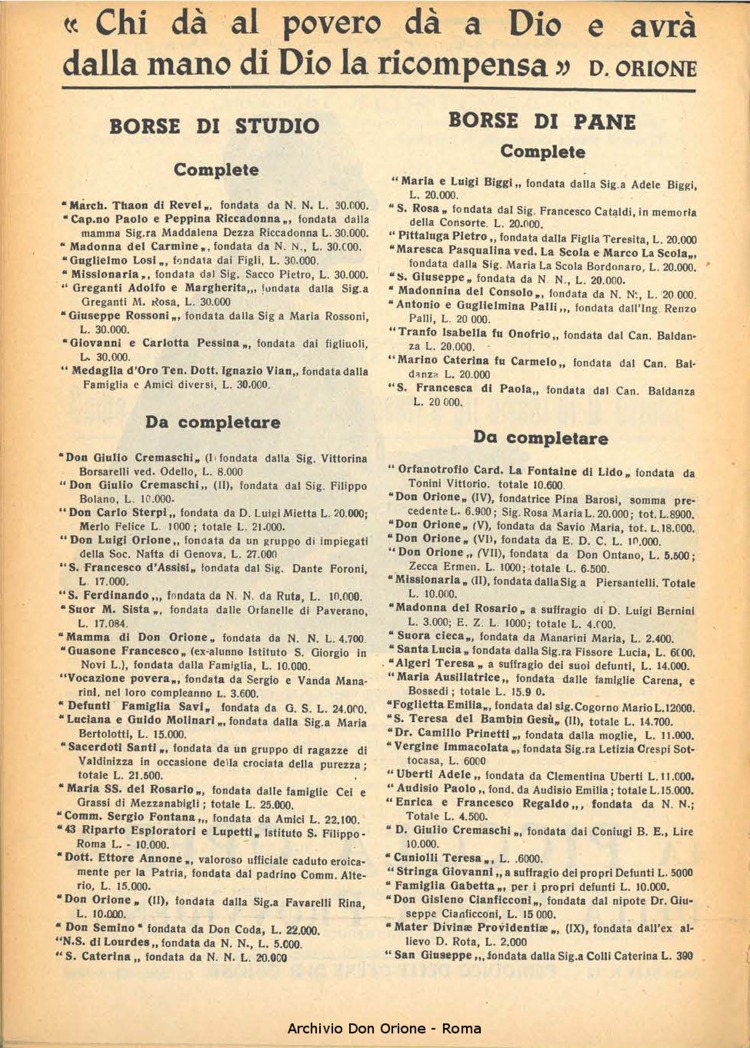 La piccola Opera della Divina Provvidenza, 44, 12, 01-12-1949, pagina 2