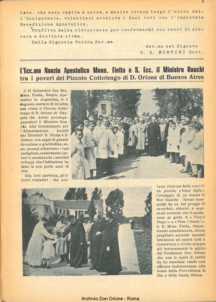 La piccola Opera della Divina Provvidenza, 44, 12, 01-12-1949, pagina 5