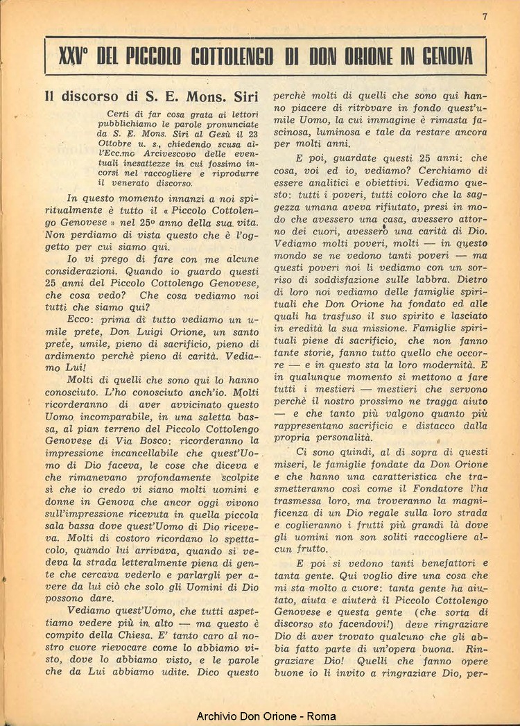 La piccola Opera della Divina Provvidenza, 44, 12, 01-12-1949, pagina 7