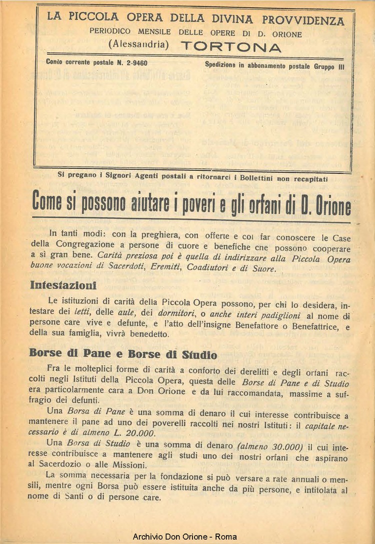 La piccola Opera della Divina Provvidenza, 44, 12, 01-12-1949, pagina 16