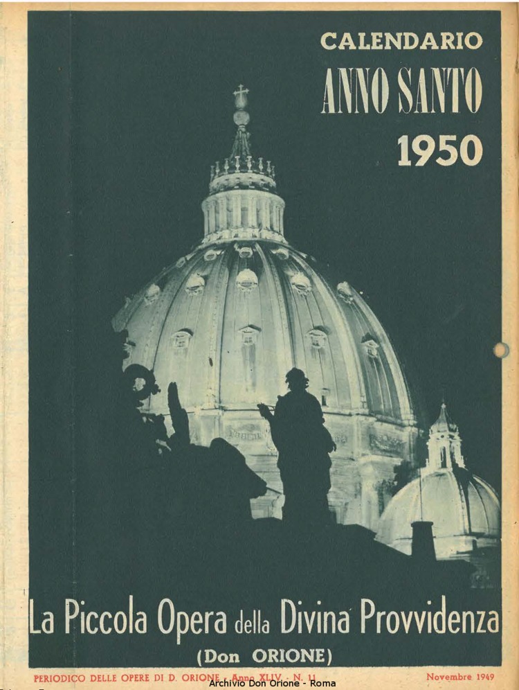 La piccola Opera della Divina Provvidenza, 44, 12, 01-12-1949 calendario, pagina 1