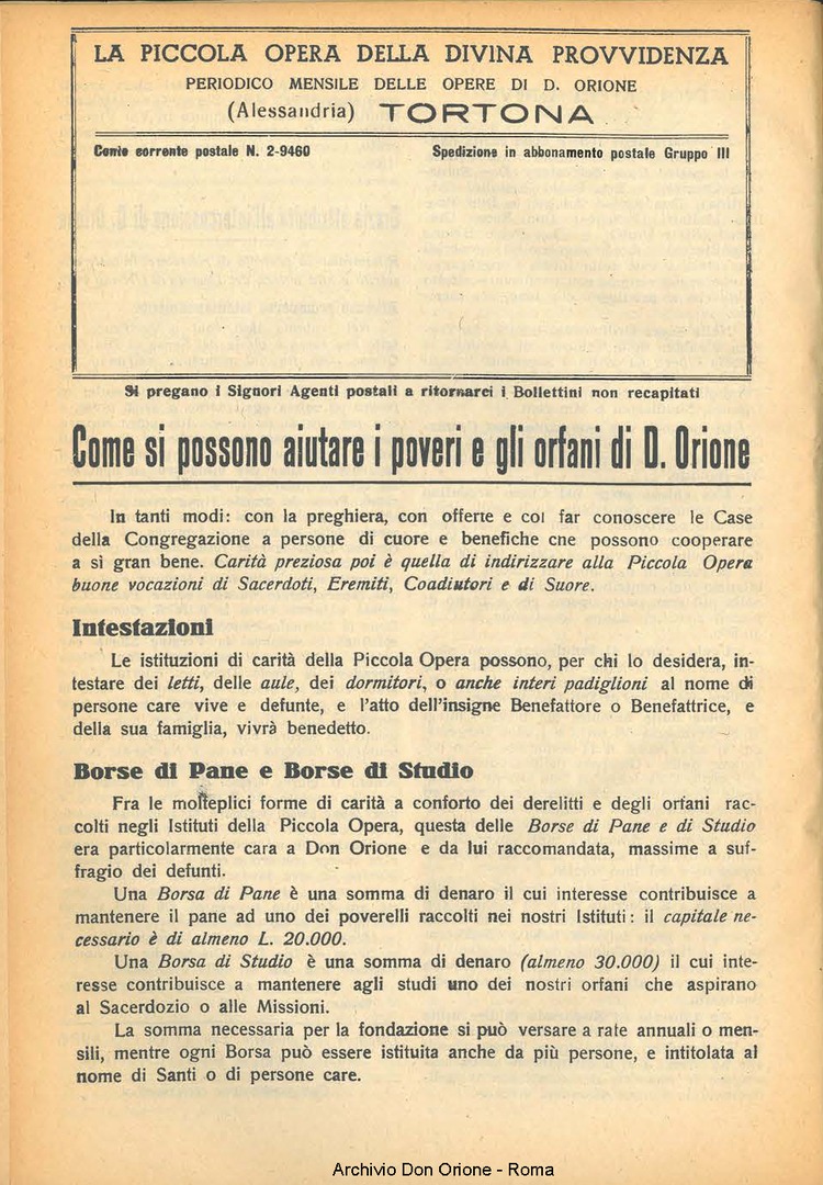 La piccola Opera della Divina Provvidenza, 45, 01, 01-01-1950, pagina 16