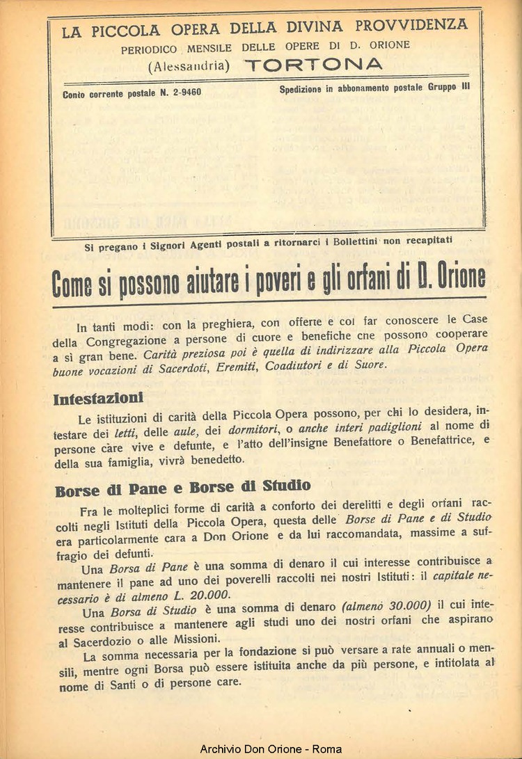 La piccola Opera della Divina Provvidenza, 45, 02, 01-02-1950, pagina 16