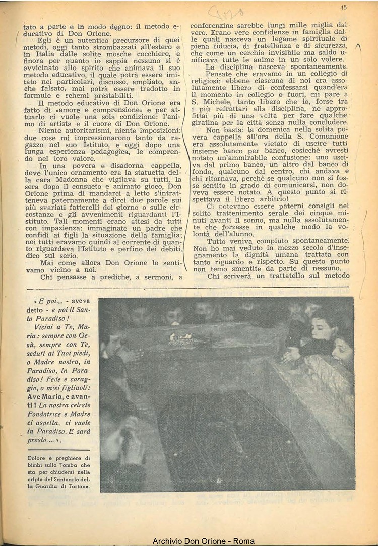 La piccola Opera della Divina Provvidenza, 45, 03, 01-03-1950, pagina 13