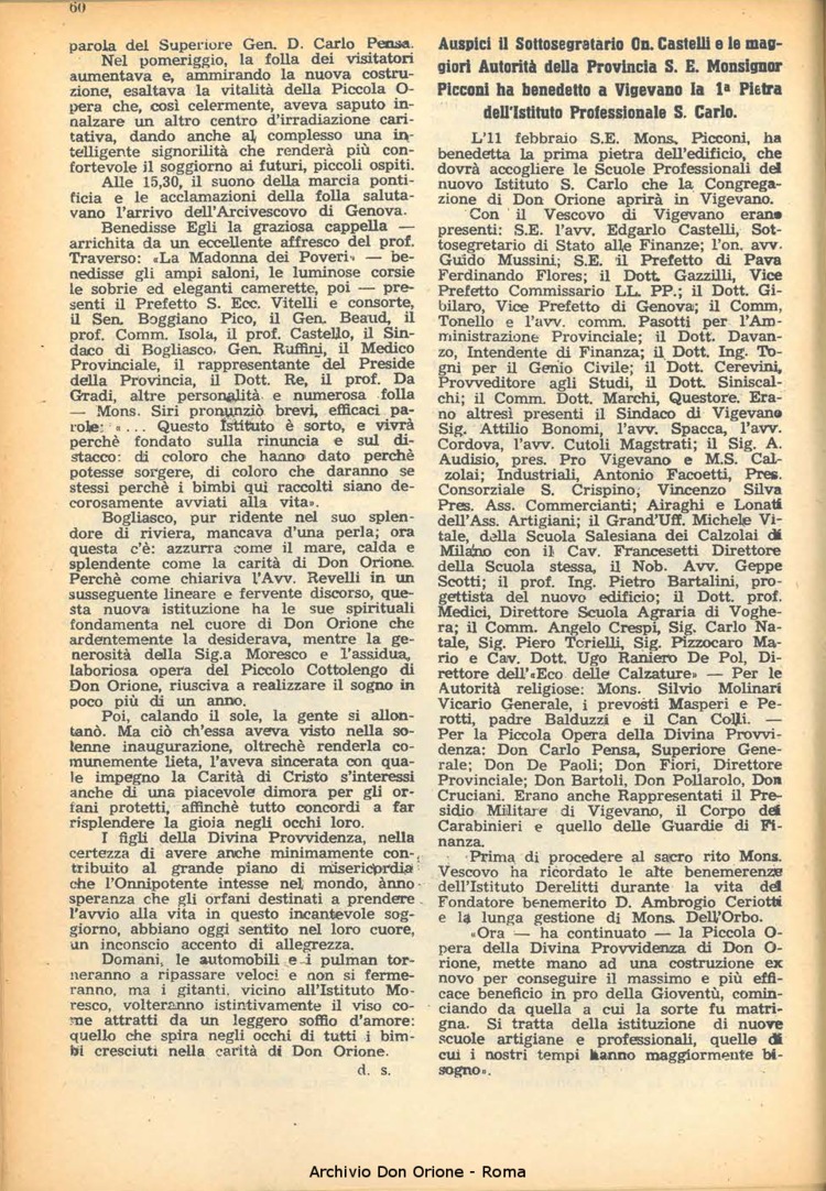 La piccola Opera della Divina Provvidenza, 45, 04, 01-04-1950, pagina 12