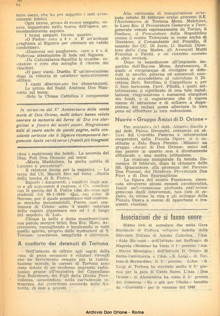 La piccola Opera della Divina Provvidenza, 45, 04, 01-04-1950, pagina 14