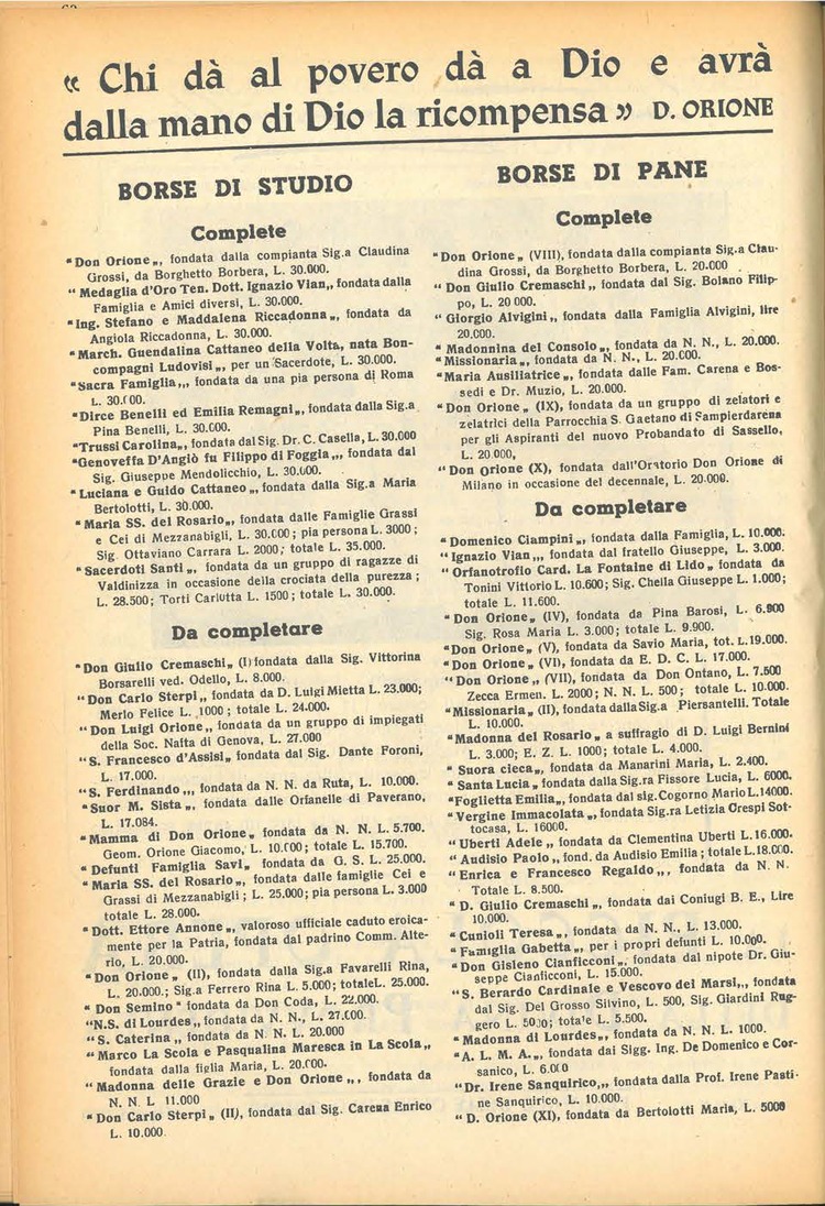 La piccola Opera della Divina Provvidenza, 45, 05, 01-05-1950, pagina 2