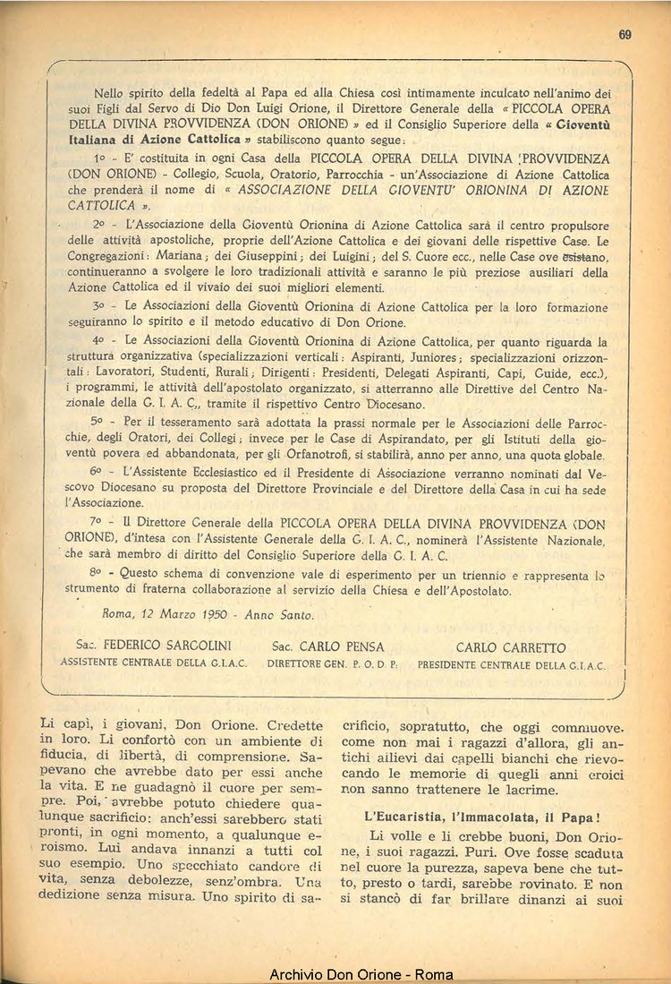 La piccola Opera della Divina Provvidenza, 45, 05, 01-05-1950, pagina 5