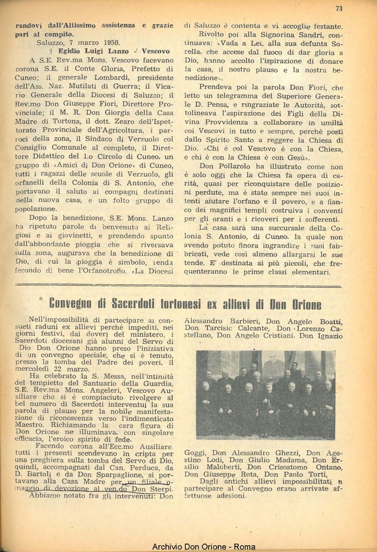 La piccola Opera della Divina Provvidenza, 45, 05, 01-05-1950, pagina 9