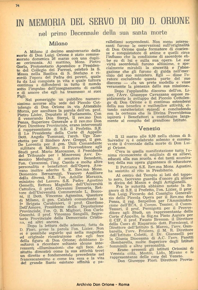 La piccola Opera della Divina Provvidenza, 45, 05, 01-05-1950, pagina 10